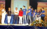 Nella foto gli studenti premiati insieme con gli esperti Musumeci, Catalano e Abramo del Cutgana 