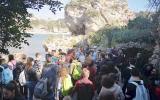 Nella foto alcuni momenti della visita guidata 