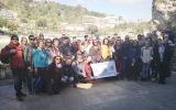 Nella foto alcuni momenti della visita guidata 