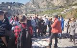 Nella foto alcuni momenti della visita guidata 