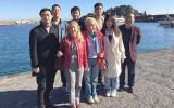 Gli studenti cinesi in visita